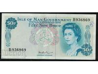 Isle of Man 50 Pence 1979 Pick 33 Ref 6869