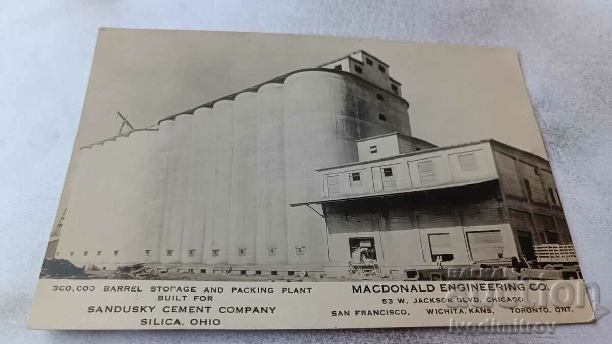 П К Silica Ohio Sandusky Cement Company