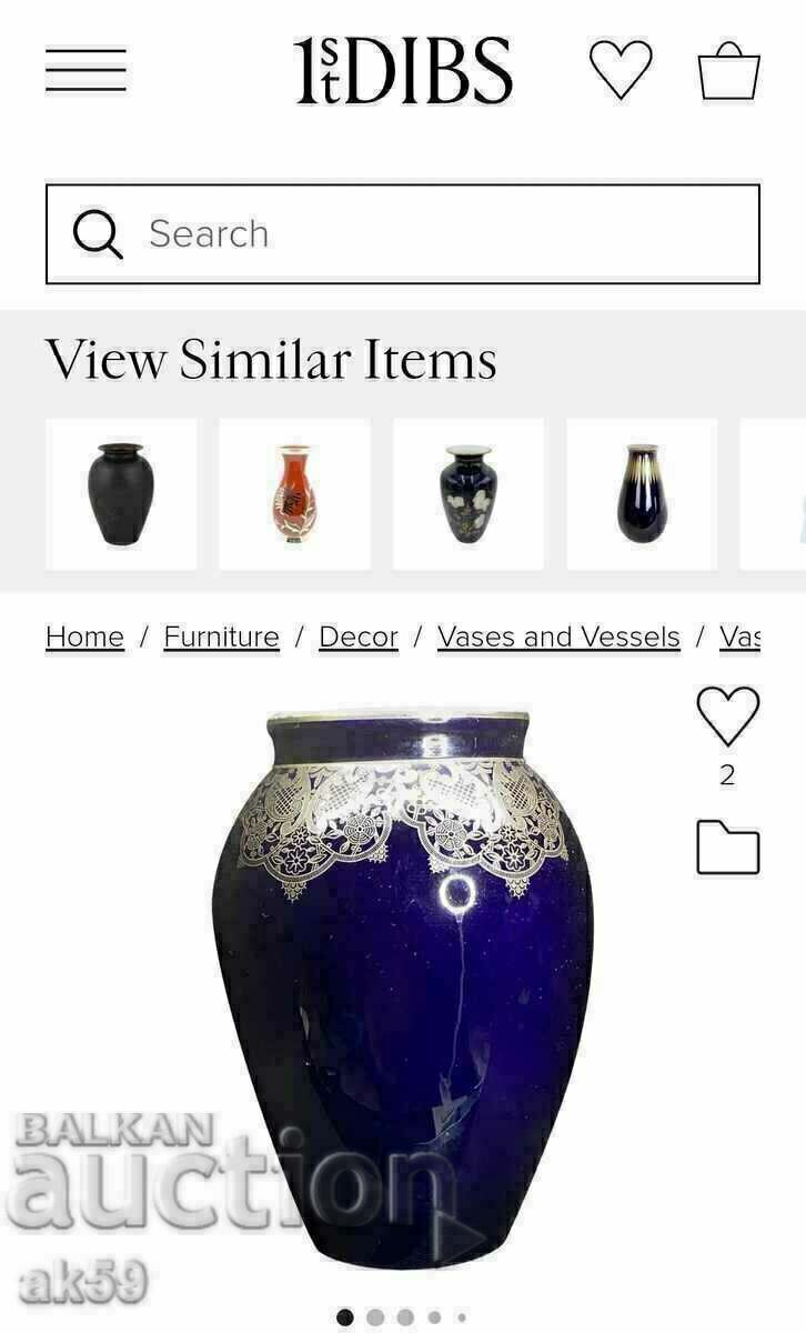 Old porcelain vase - Germany. - 7 Old porcelain vase - Germany. - 7