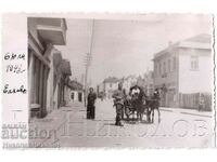 1943 CARD VECHI MILITAR STRADA ELHOVO TRGOVSKA G378
