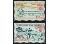 French Andorra 1982 Europe CEPT (**) clean series