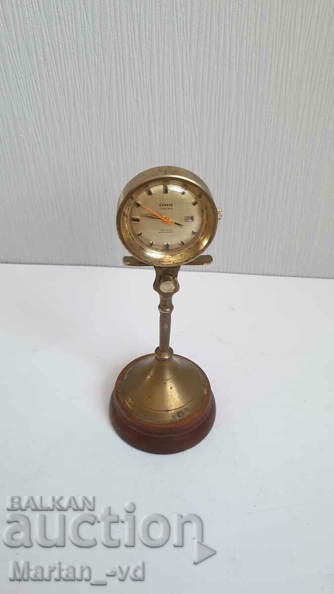 Mechanical table clock in the shape of a city clock - 5 Mechanical table clock in the shape of a city clock - 5