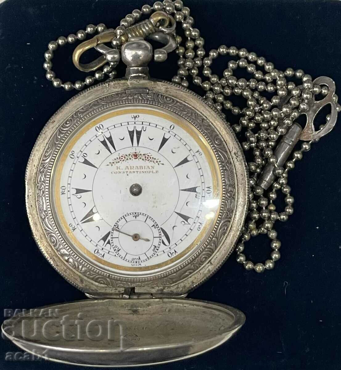 K.Arabian Constantinople pocket watch with price 359.99 BGN | € 184.06 K.Arabian Constantinople pocket watch with price 359.99 BGN | € 184.06
