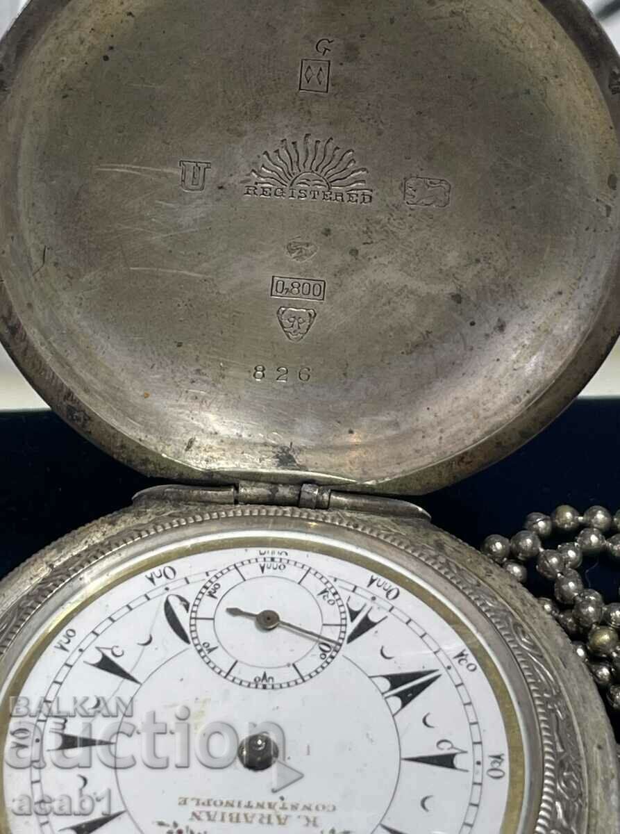 Auction K.Arabian Constantinople pocket watch Auction K.Arabian Constantinople pocket watch
