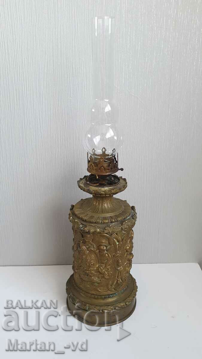 Old French gas lamp - 6