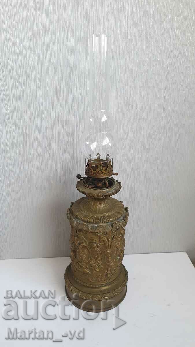 Стара Френска газова лампа