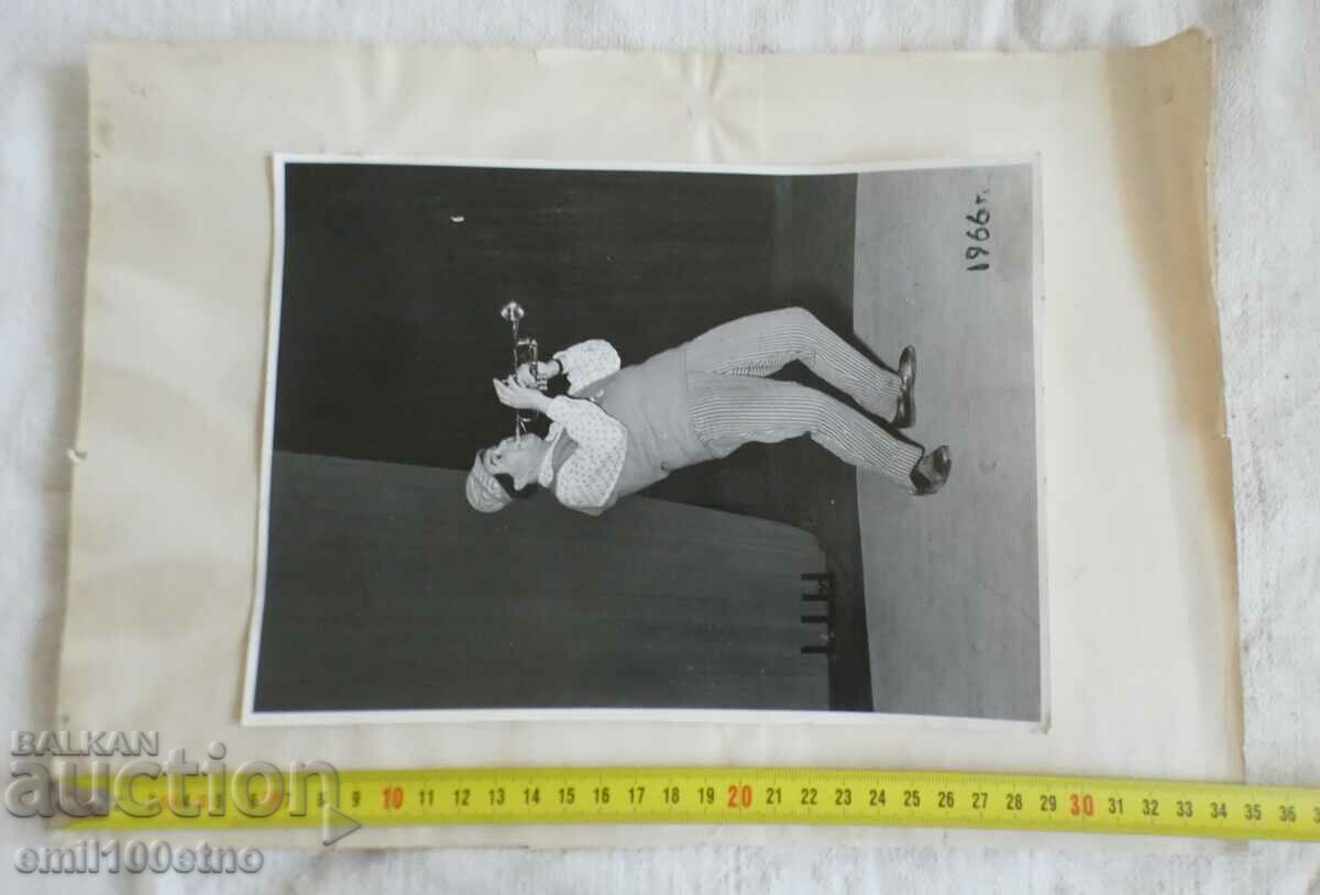 Photo Circus Clown 1966 - 6 Photo Circus Clown 1966 - 6