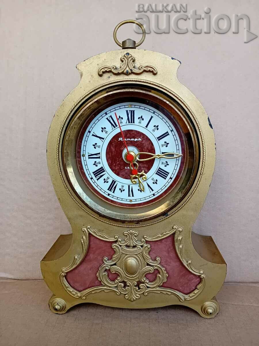 Аукцион JANTAR ЯНТАР кварц USSR СССР кварцов ретро винтидж каминен Аукцион JANTAR ЯНТАР кварц USSR СССР кварцов ретро винтидж каминен