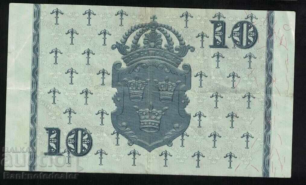 Σουηδία 10 Κορώνες 1959 Pick 43d Ref 2620 με τιμή 15.00 BGN | € 7.67 Σουηδία 10 Κορώνες 1959 Pick 43d Ref 2620 με τιμή 15.00 BGN | € 7.67