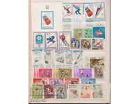 SPORTS FROM THE WHOLE WORLD -116 stamps