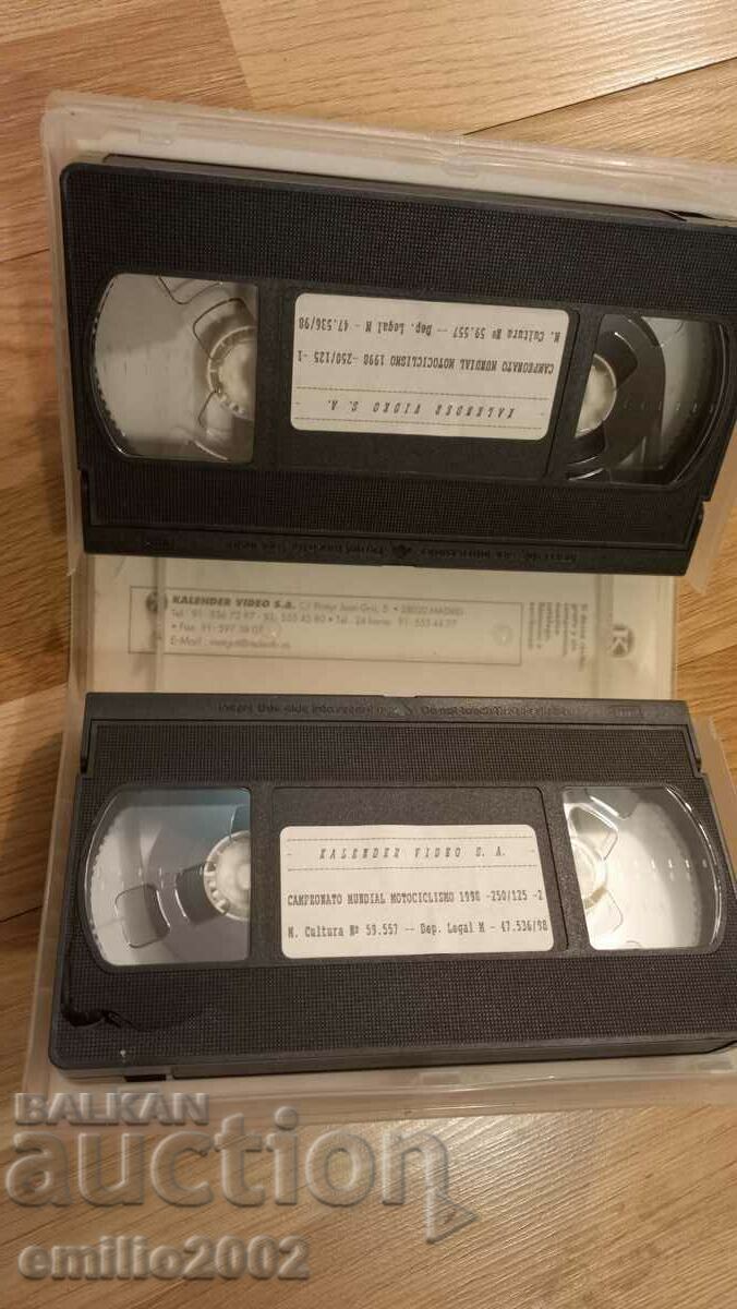 Delivery of Video tapes Motorcycle show Delivery of Video tapes Motorcycle show