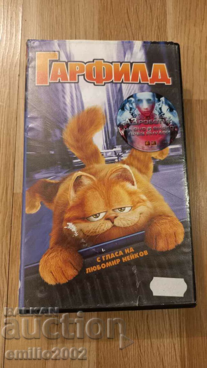 Casetă video de animație Garfield