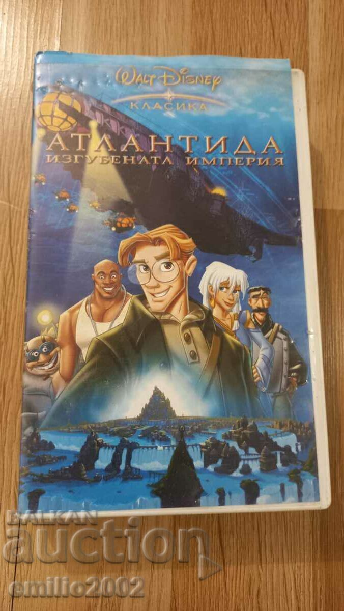 Casetă video Animație Atlantis