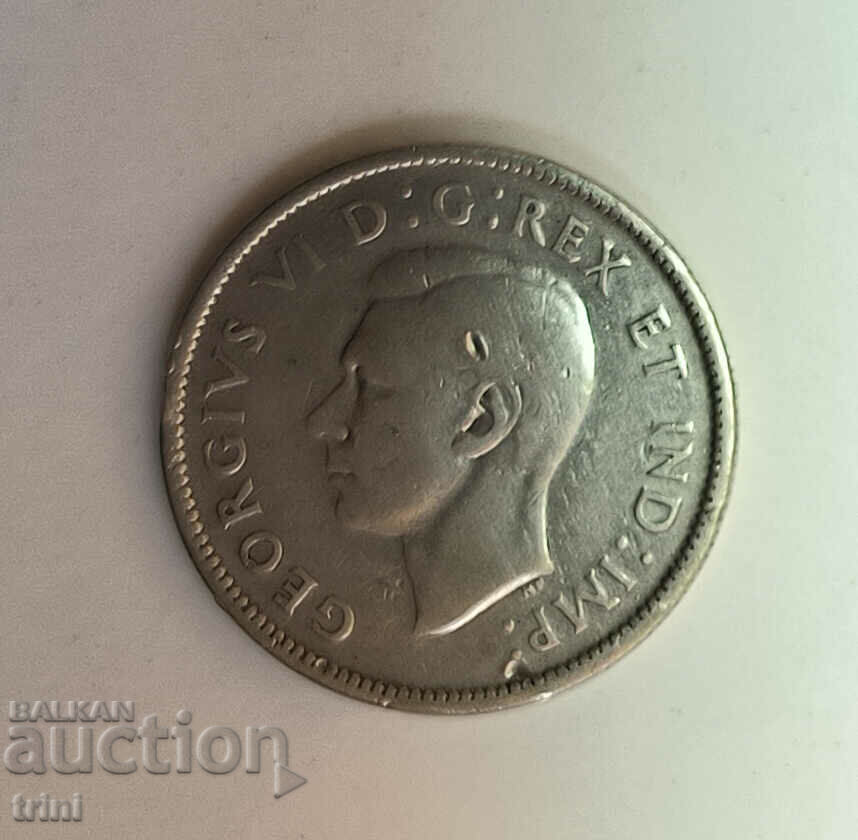 Canada 25 cents 1940 year e111 with price 18.00 BGN | € 9.20 Canada 25 cents 1940 year e111 with price 18.00 BGN | € 9.20