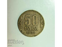 Iugoslavia 50 de perechi 1938 anul e122
