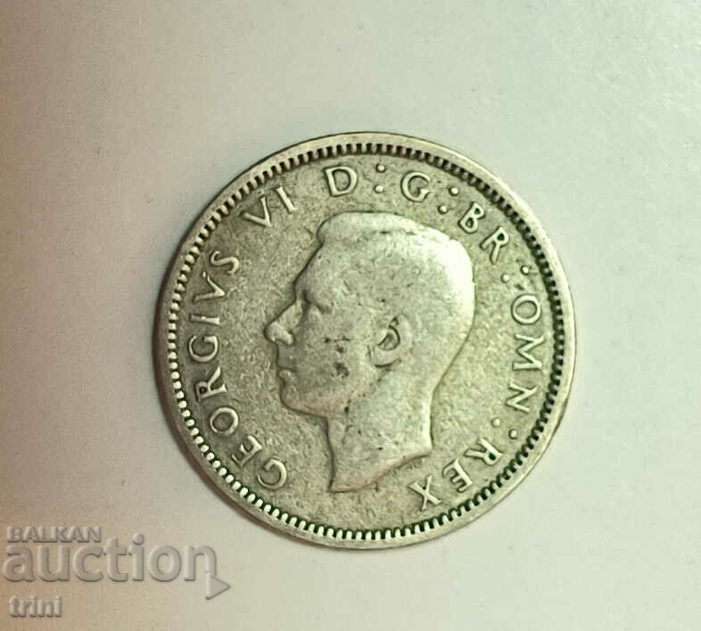 Marea Britanie 6 pence 1944 anul e124 cu preț 10.00 BGN | € 5.11 Marea Britanie 6 pence 1944 anul e124 cu preț 10.00 BGN | € 5.11