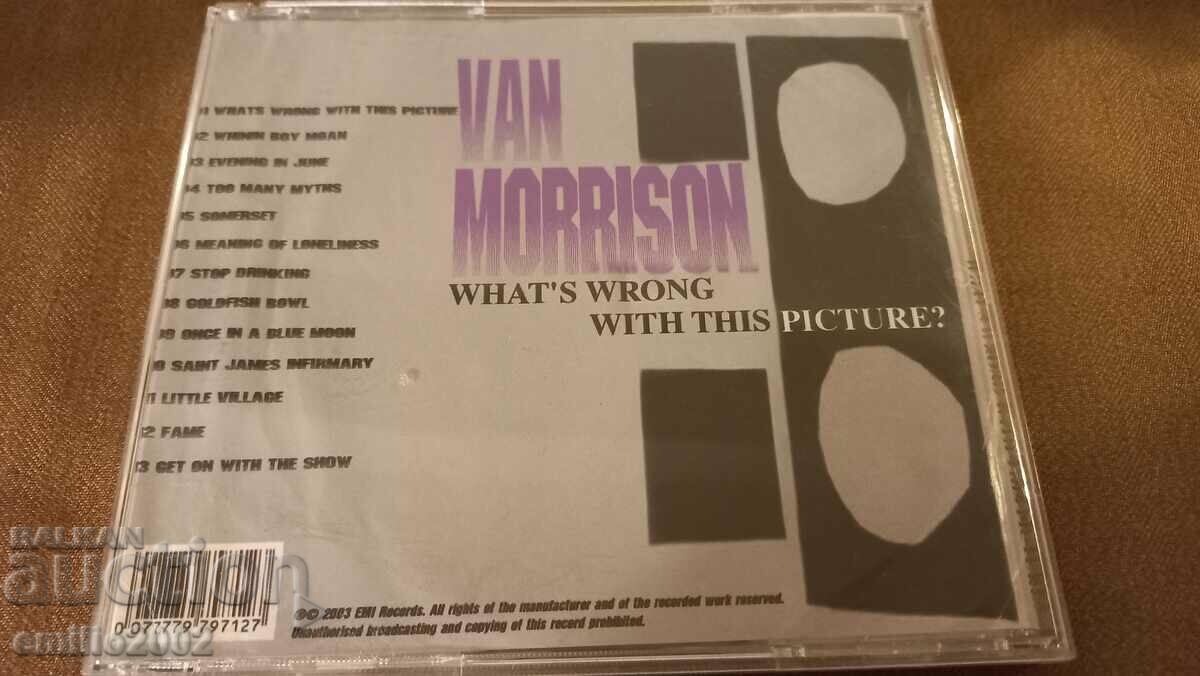Licitație CD audio Van Morrison Licitație CD audio Van Morrison
