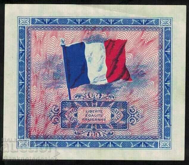 France French Allied Military 2 Francs 1944 Pick 114 Ref 147 с цена 25.00 лв. | € 12.78 France French Allied Military 2 Francs 1944 Pick 114 Ref 147 с цена 25.00 лв. | € 12.78