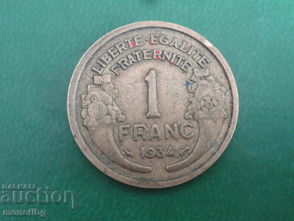 France 1934 - 1 franc - 6 France 1934 - 1 franc - 6
