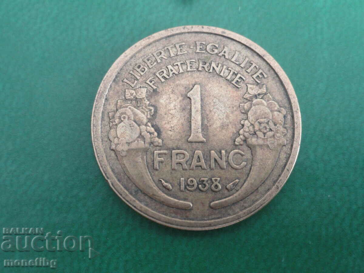 France 1938 - 1 franc - 6 France 1938 - 1 franc - 6