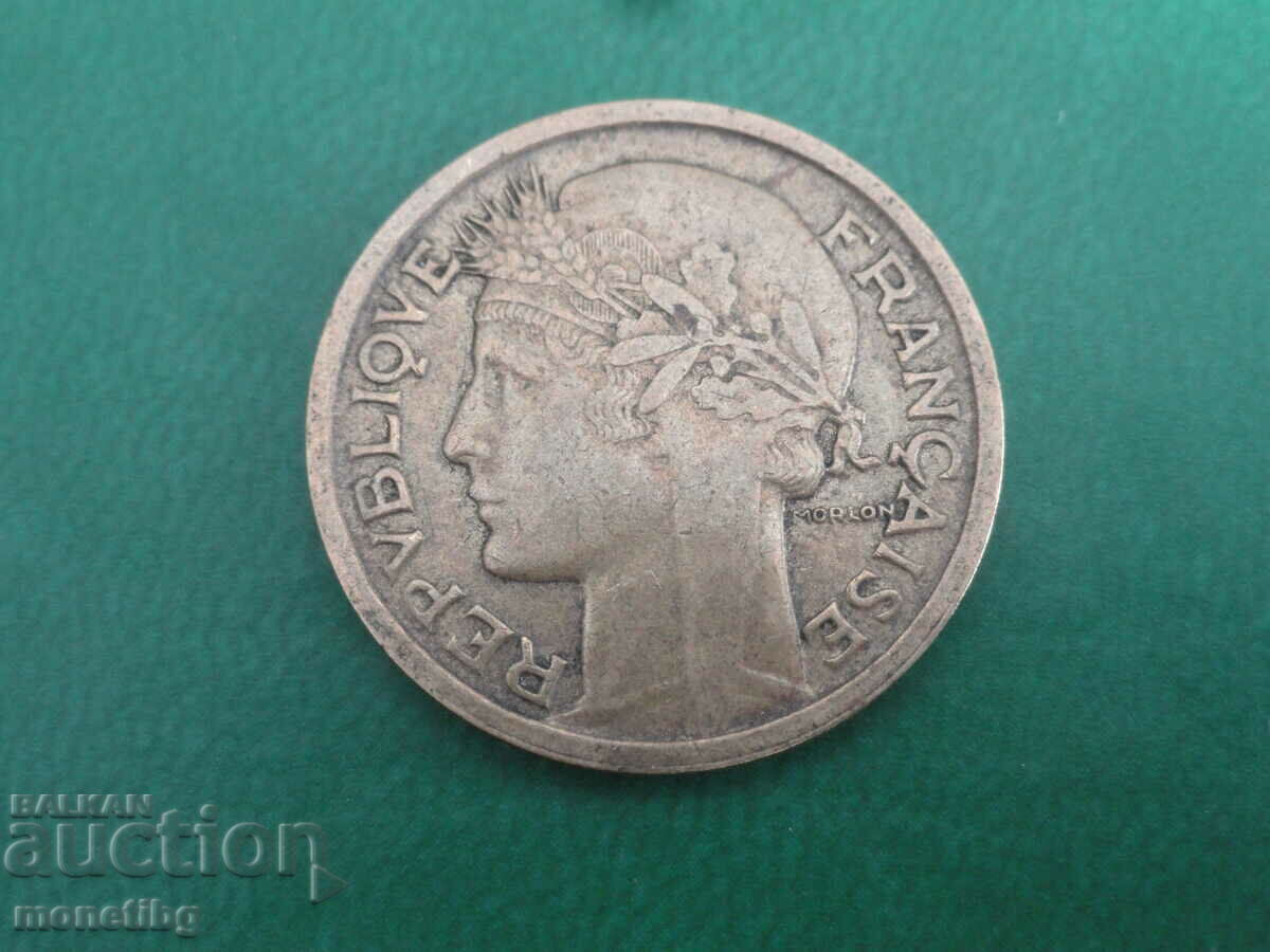 Γαλλία 1938 - 1 φράγκο Γαλλία 1938 - 1 φράγκο