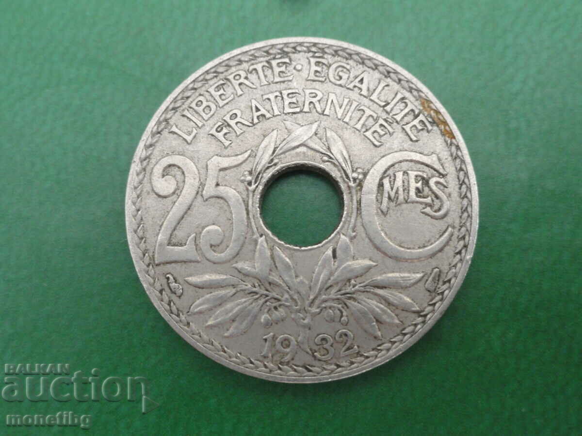 France 1932 - 25 centimeters - 5 France 1932 - 25 centimeters - 5