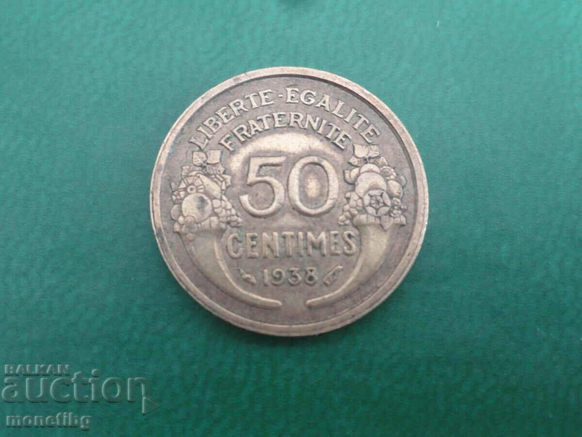 France 1938 - 50 centimes with price 1.20 BGN | € 0.61 France 1938 - 50 centimes with price 1.20 BGN | € 0.61