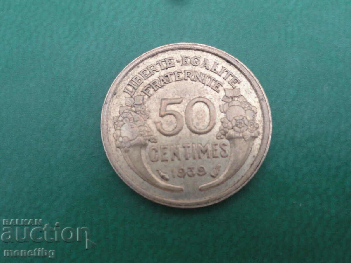 France 1939 - 50 centimes with price 1.20 BGN | € 0.61 France 1939 - 50 centimes with price 1.20 BGN | € 0.61