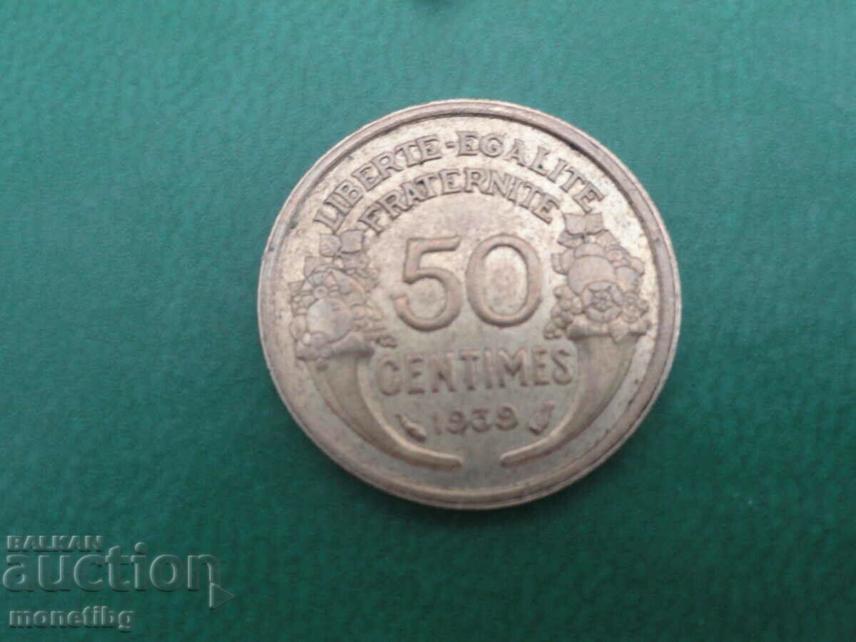 France 1939 - 50 centimes - 6 France 1939 - 50 centimes - 6