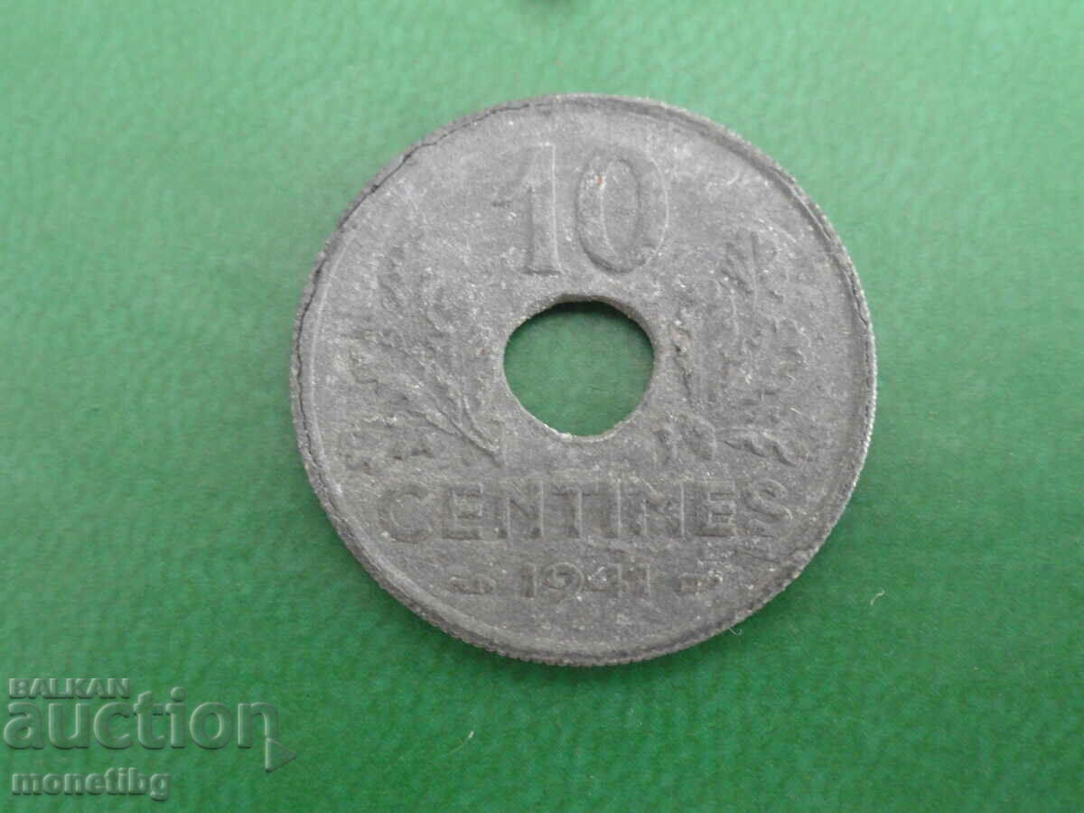 Licitație Franța 1941 - 10 centimetri Licitație Franța 1941 - 10 centimetri