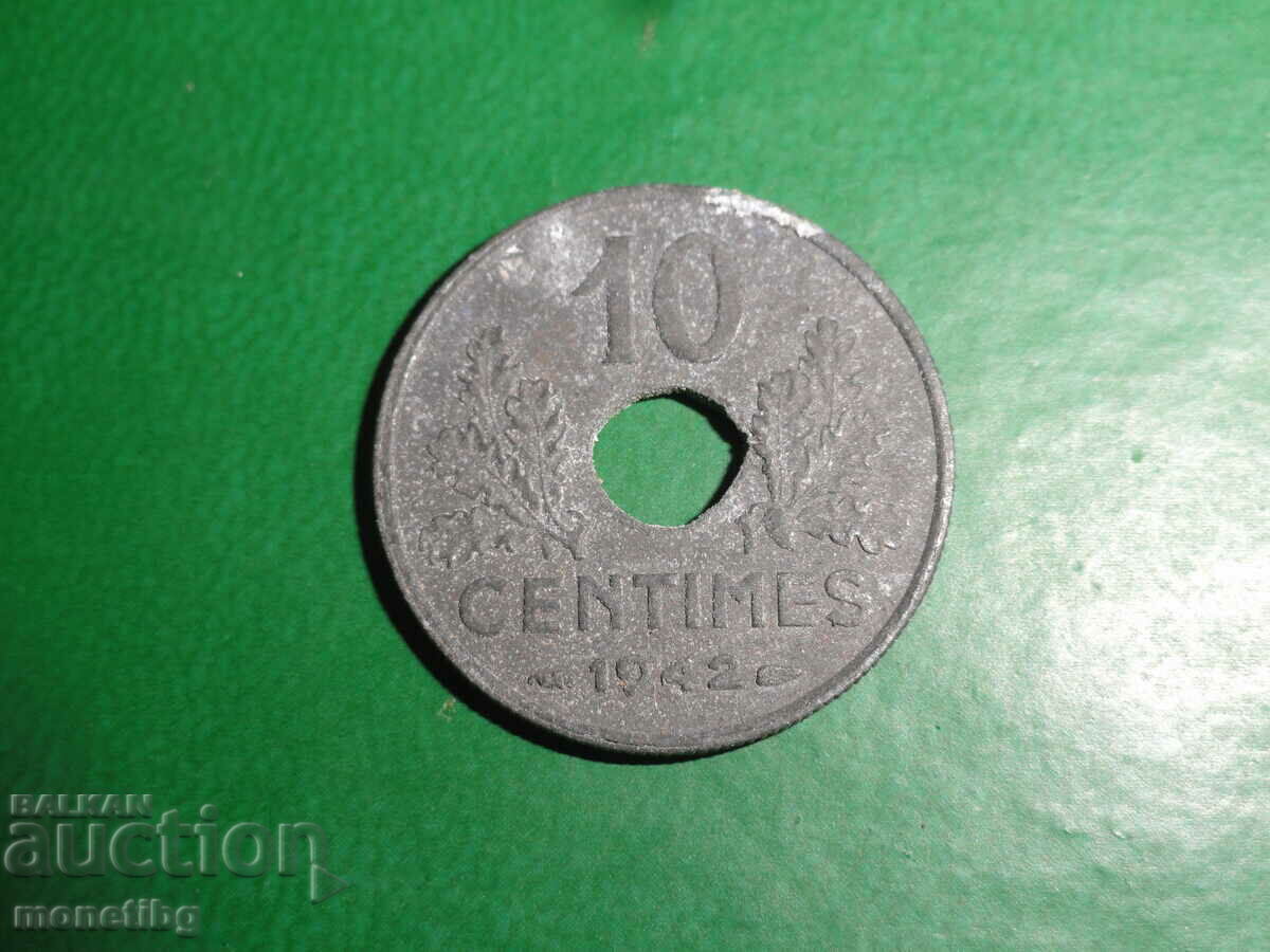 France 1942 - 10 centimeters - 7 France 1942 - 10 centimeters - 7