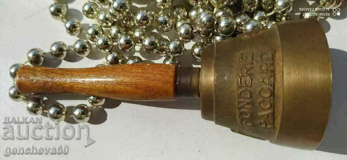 Old French bronze bell, table bell - 7 Old French bronze bell, table bell - 7