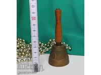 Old French brass bell, table bell