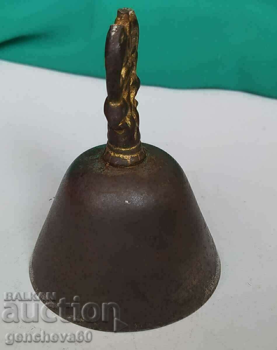 Old metal school bell, bell - 7 Old metal school bell, bell - 7