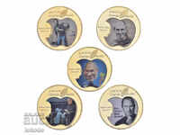 Steve Jobs and Apple.Collection Set Coins + Certificate.