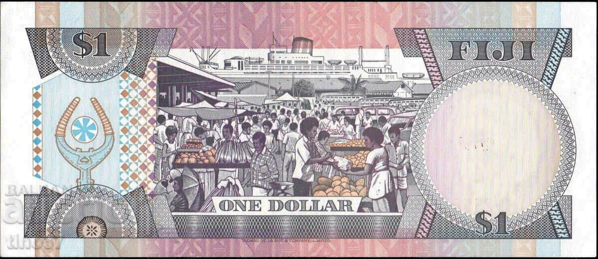 Auction  tino37- FIJI - 1 DOLLAR - 1993 - UNC