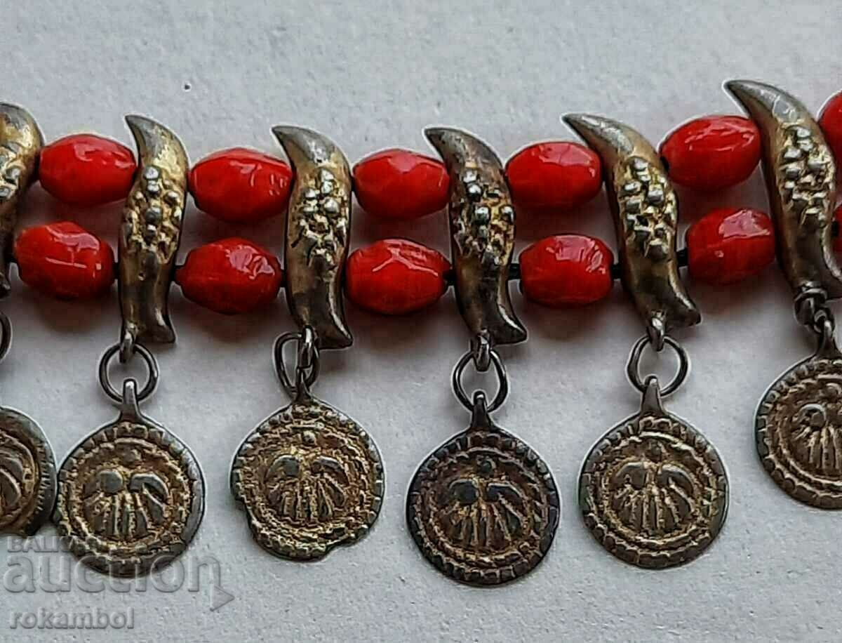 Auction Renaissance silver jewelry with gilding, headpiece Auction Renaissance silver jewelry with gilding, headpiece