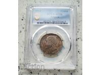 2 BGN 1913 AU 58 PCGS