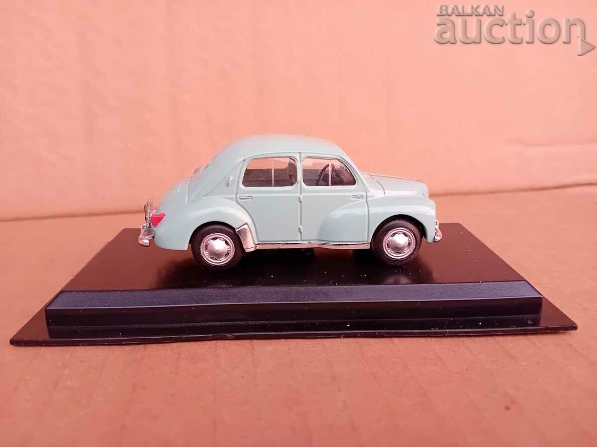 Renault 4CV retro vintage metal toy on stand with price 25.00 BGN | € 12.78 Renault 4CV retro vintage metal toy on stand with price 25.00 BGN | € 12.78