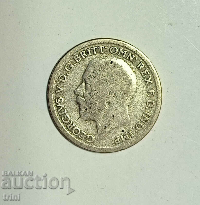 Μεγάλη Βρετανία 6 πένες 1929 έτος ε58 με τιμή 10.00 BGN | € 5.11 Μεγάλη Βρετανία 6 πένες 1929 έτος ε58 με τιμή 10.00 BGN | € 5.11