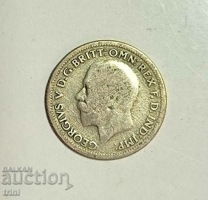 Marea Britanie 6 pence 1930 anul e65 cu preț 10.00 BGN | € 5.11 Marea Britanie 6 pence 1930 anul e65 cu preț 10.00 BGN | € 5.11