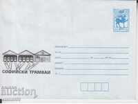 Postal envelope TRAMWAYS