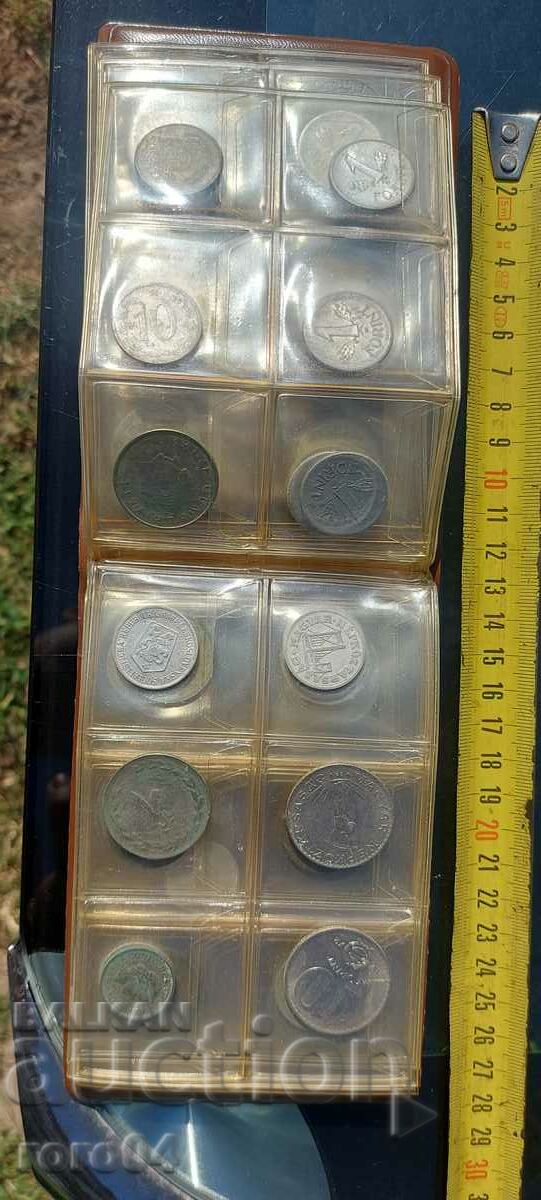Auction COINS - FOLDER - COLLECTION - 50 PIECES Auction COINS - FOLDER - COLLECTION - 50 PIECES