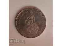 Switzerland 2 francs 1995 year e69