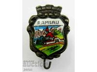 Resort Ramsau Austria Coat of arms Emblem - Old badge