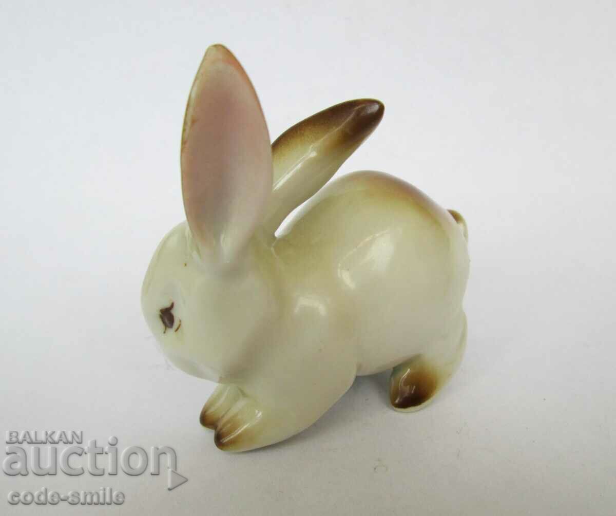 Old small porcelain figurine rabbit figure porcelain - 7 Old small porcelain figurine rabbit figure porcelain - 7