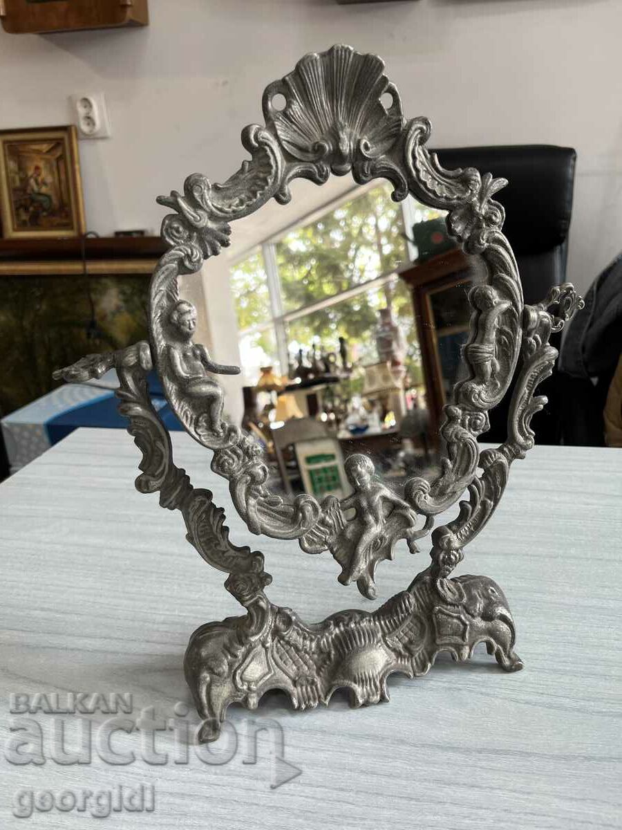 Vintage mirror in Victorian style. #4610