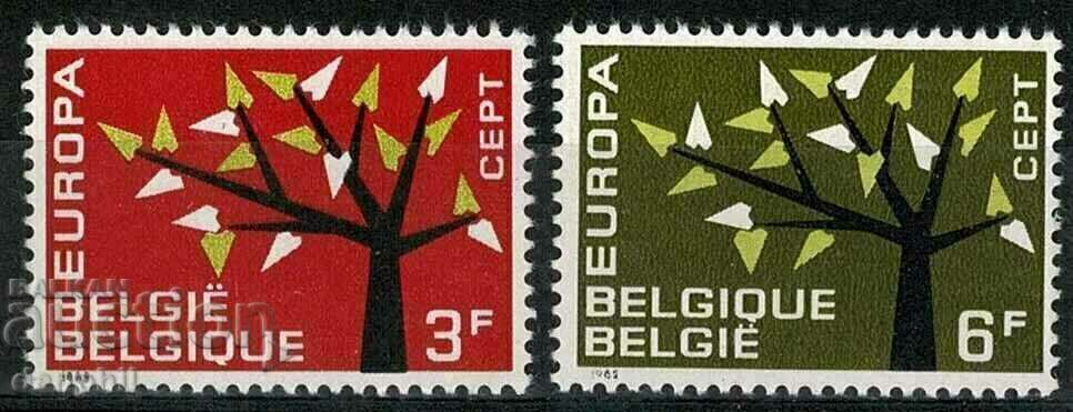 Белгия 1962 Eвропа CЕПТ (**), чиста серия, неклеймована