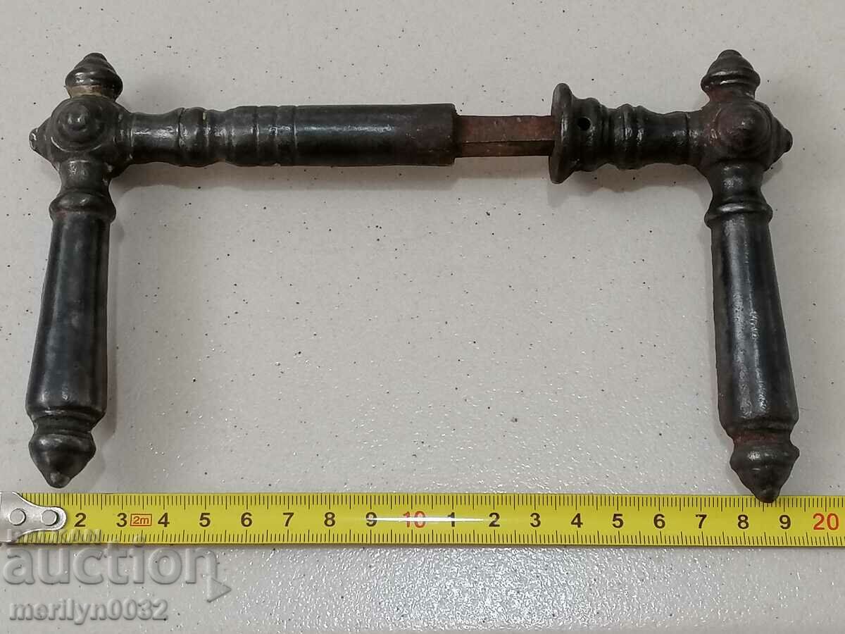 Cast iron handles for old lock handle handles door latch - 5 Cast iron handles for old lock handle handles door latch - 5