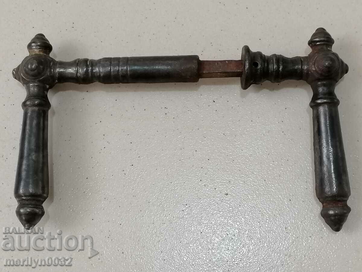 Cast iron handles for old lock handle handles door latch - 7 Cast iron handles for old lock handle handles door latch - 7